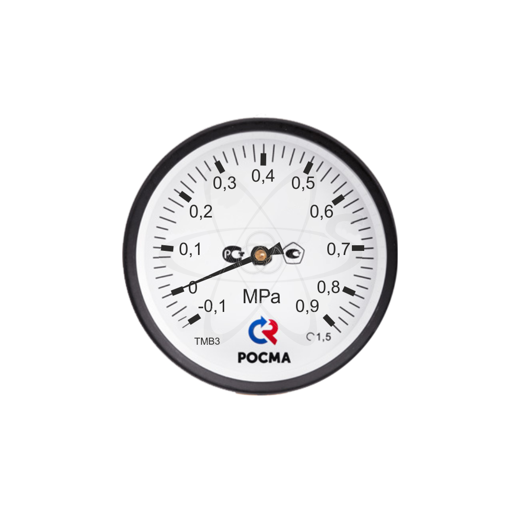 Мановакуумметр ТМВ-310Т.00 (-0,1....+0,9МРа) М12х1.5.2,5
