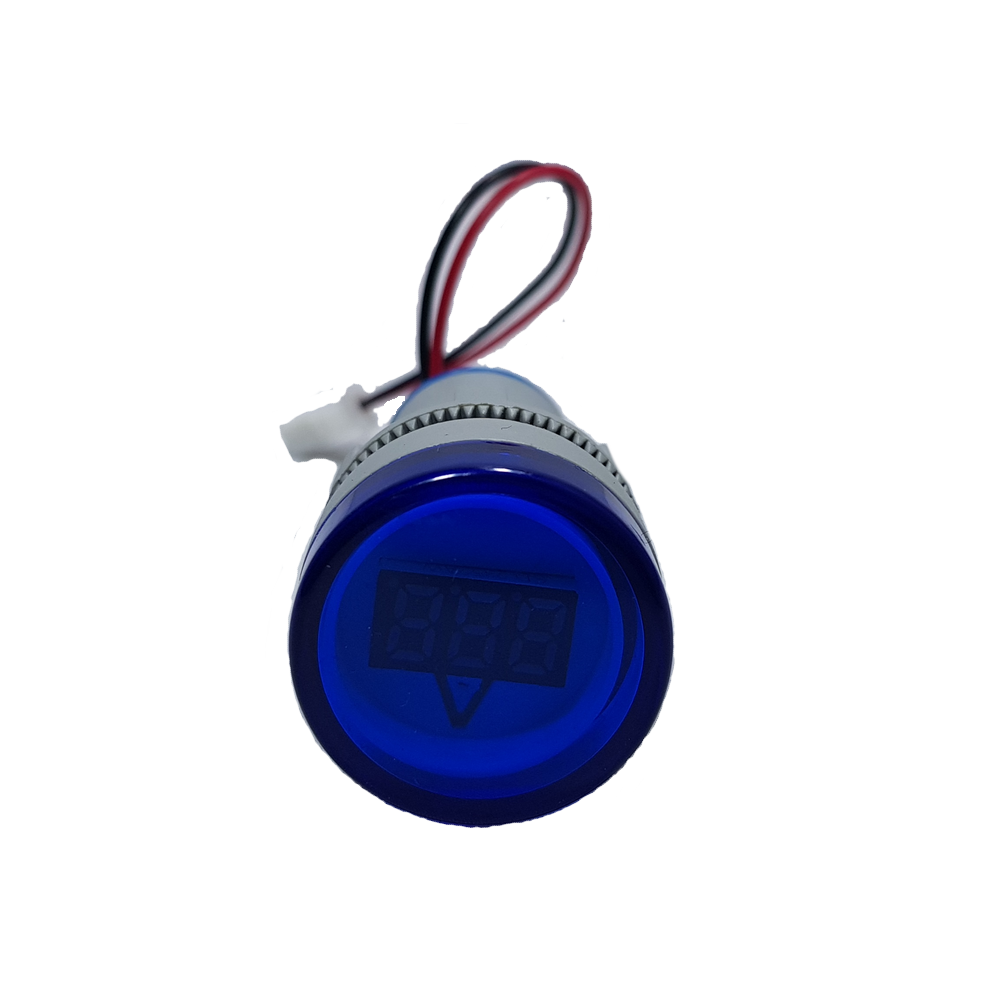 Амперметр мини ADA-22(B) синий