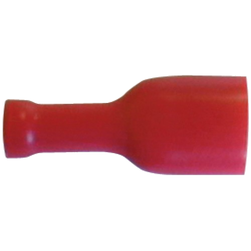 Наконечн. полн. изол. 0,5-1,5мм2, плоский гнездовой, 6,3х0,8(100шт)