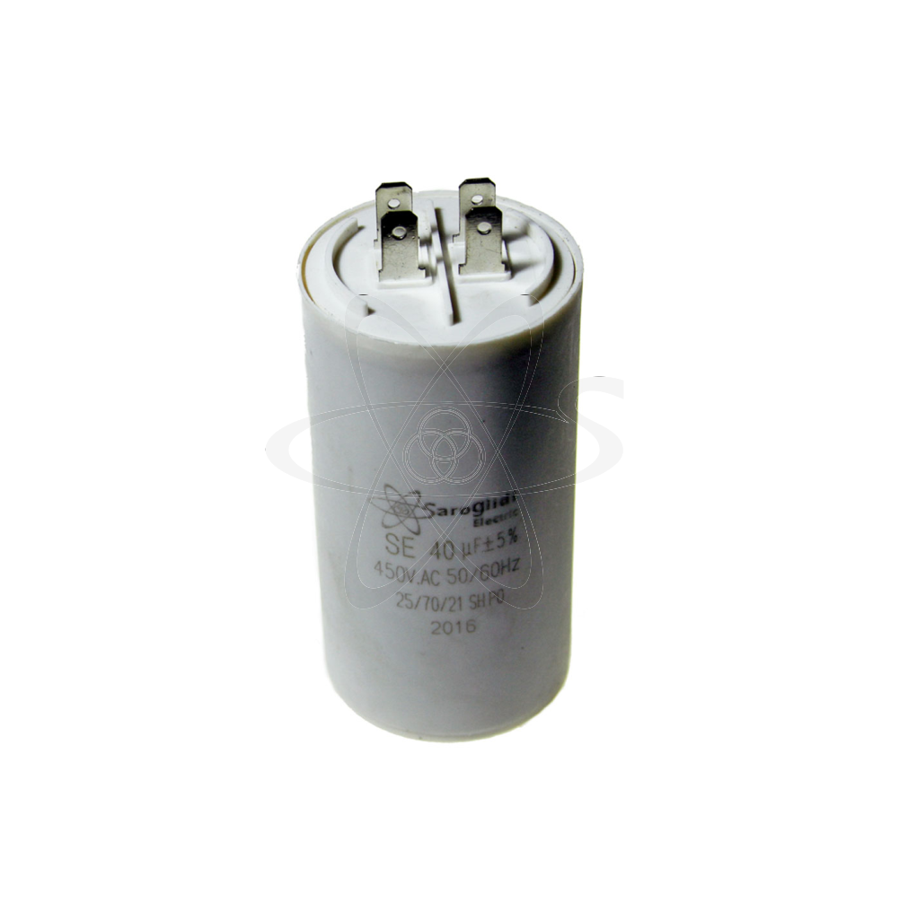 Конденсатор SE- 40uF 450V AC 50/60Hz