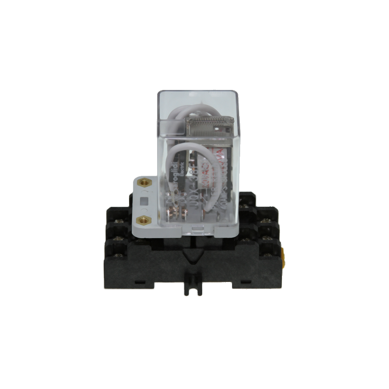 Промежуточное реле JQX-38F 3Z АC 220V 40A с колодкой