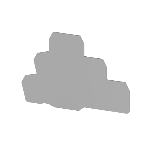 Пластина торцевая NPP3 PUK3 на клемники 3х яр. PUK3