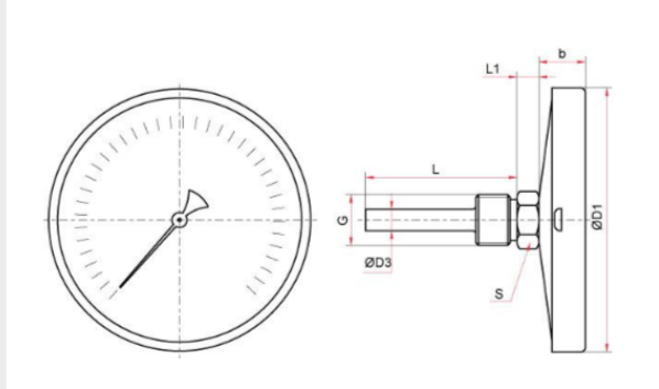 БТ-51.220(0...250С)G1/2.100.1,5 О