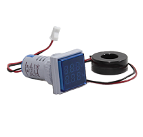 Вольт-амперметр мини ADV-22DFAV(B) синий