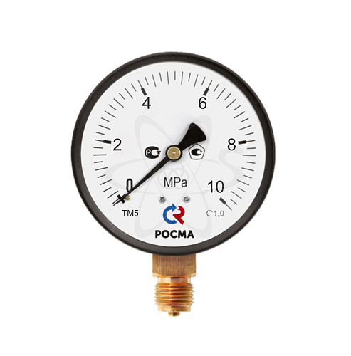 Манометр ТМ-510Р.00 (0...10 MPa) G1/2 кл1.0