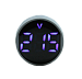 Вольтметр мини ADV-22DV(B) синий (Круглый)