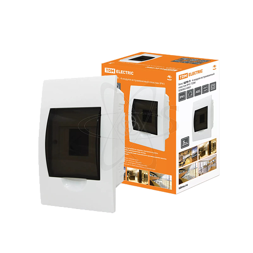 Бокс ЩРВ-П-3 модулей встраиваемый пластик