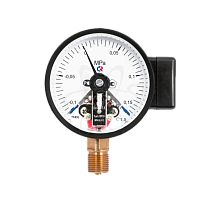 Мановакуумметр электро-контакт. ТМВ-610Р.05  (-0,1...+0,15МPа) G1/2. кл1.5