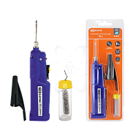 Паяльник автономный ПА-1, батареи типа 3хАА , с припоем "Алмаз" TDM