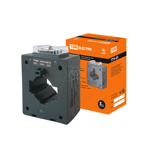 Трансформатор тока ТТН40 600/5А 10VA/0,5