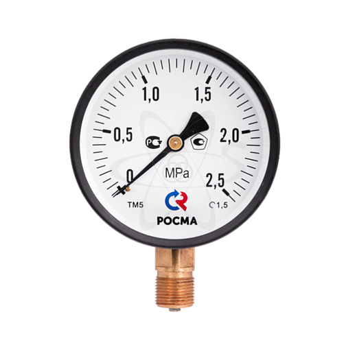 Манометр ТМ-510Р.00 (0...0,1 МРа) G1/2 кл1.0 ( IP40 )
