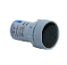 Вольтметр мини ADV-22DV(B) синий (Круглый)