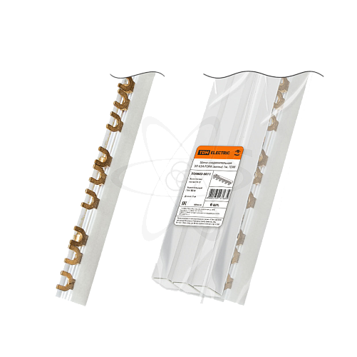 Шина соединительная 3П 63A FORK (вилка) 1м. TD