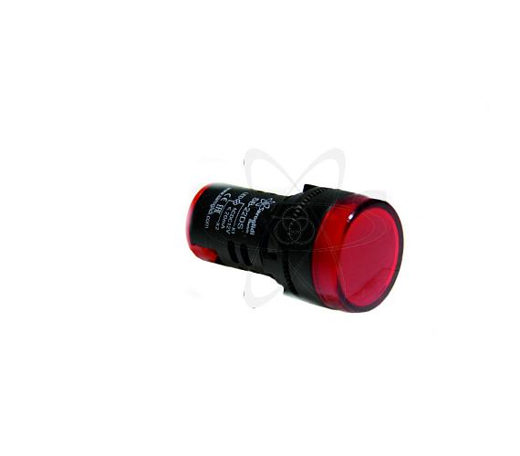 Лампа SB-22DS (LED) матрица красная (R) 12В AC/DC
