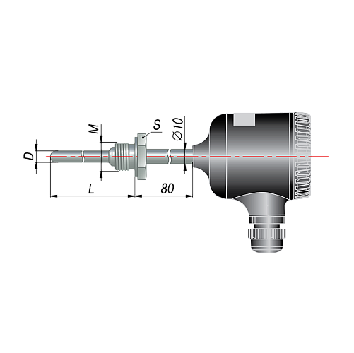 ДТПК075М-0110.1600.1,0.И(ТХА,L=1600мм,-40+800С )