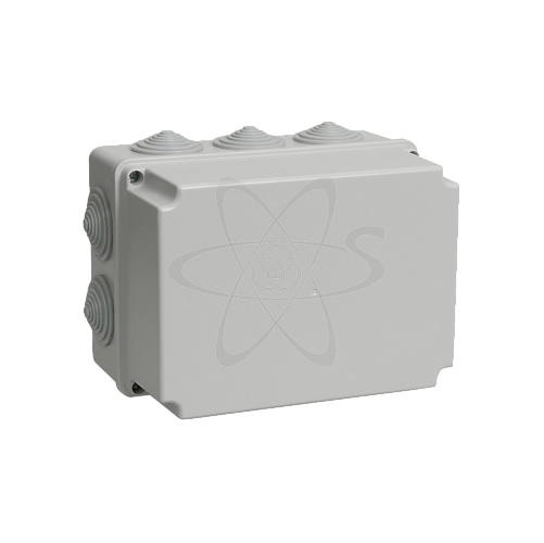 Распаячная коробка ОП 240х195х165мм, крышка, IP55, каб. ввода d28-3 шт d37-2 шт,TDM