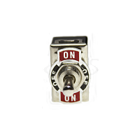 Тумблер П2Т-2 10А с фиксацией 3 положения 6 контактов