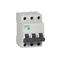 Автомат. выключатель SCHNEIDER Easy 9, 3п. 25А 4,5кА хар-ка С