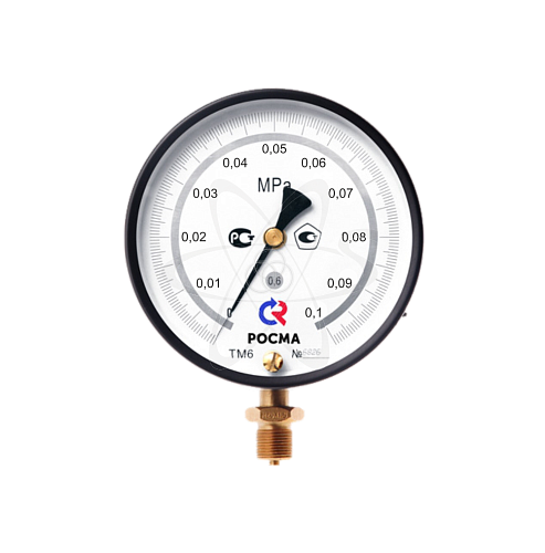 Манометр образцовый ТМ-610РМТИ.00 (0...0,1 MPa)М20х1,5.кл1,0