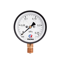 Манометр ТМ-610Р.00 (0...0,25 МРа) М20х1,5 кл1.5