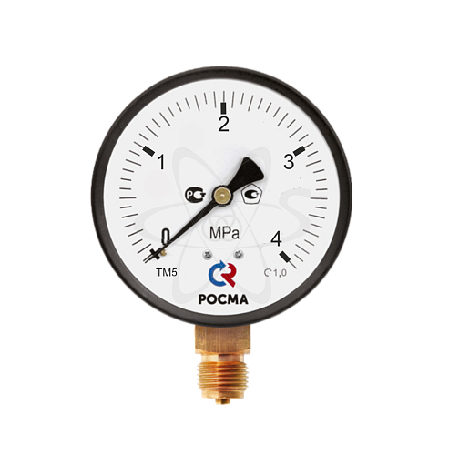 Манометр ТМ-510Р.00 (0...4,0 MPa) G1/2 кл1.0
