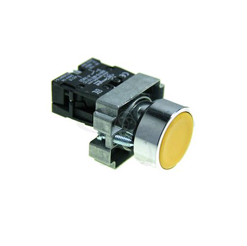 Кнопка SBY5 -10/Y (1NO) без подсветки 