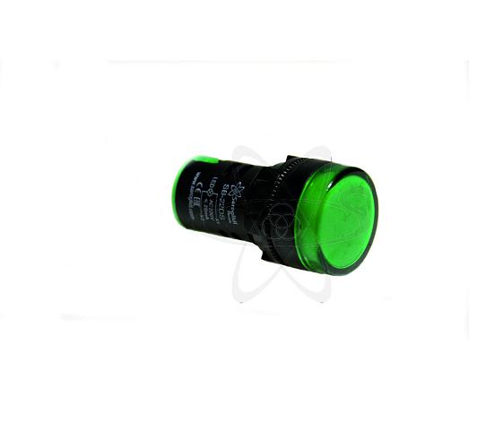 Лампа SB-22DS (LED) матрица зеленая (G) 230В