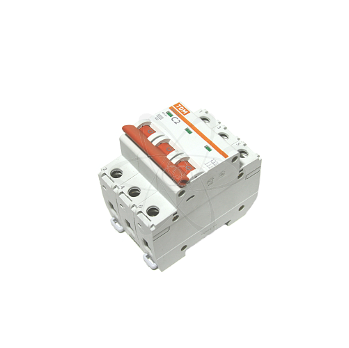 Авт. выключатель ВА47-29 3Р  2А 4,5кА х-ка С