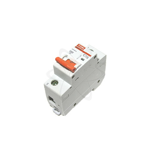 Автом. выключатель ВА47-100 1Р  10А 10кА х-ка С