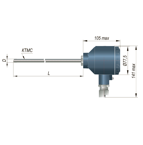 ДТПN275Д-0918.160.1,0.И.ЕХD-Т6(-40...+800С, НАRT) 
