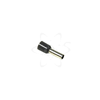 Наконечник-гильза Е6012 6мм2 с изолирован. фланцем(100шт.)