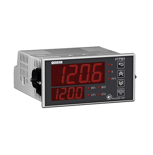 2ТРМ1-Щ2.У3.РР.RS - измеритель-регулятор двухканальный