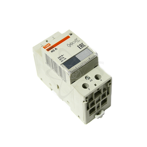 Контактор  модульный КМ63/2-40 2НО