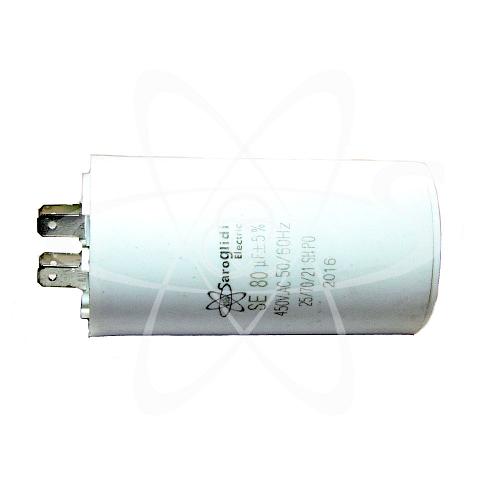 Конденсатор SE- 80uF 450V AC 50/60Hz