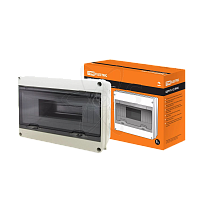 Бокс ЩРН-П-12 модулей навесной пластик IP 65