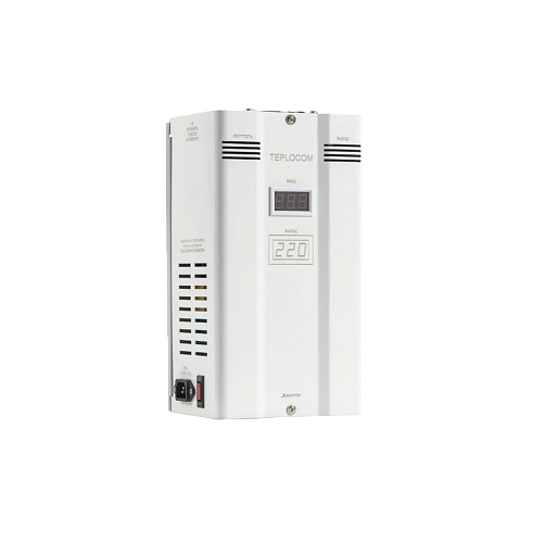Стабилизатор TEPLOCOM ST-1500 INVERTOR (220В, 1500ВА,Uвх. 130-300В)