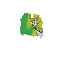 Клеммник AVK 2,5-4TK; 2,5 - 4 мм.кв., (земля)