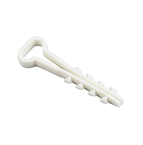 Дюбель-хомут для плоского кабеля 6-14мм белый (100шт) TDM