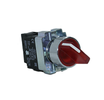 Переключатель SBY5-10X/21/R/220/LED (1NO) на 2 положения 0-1