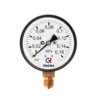 Манометр ТМ-310Р.00 (0....0,16 MPa) М12х1.5 кл1.5