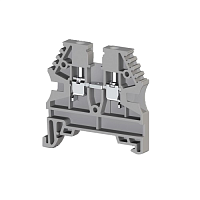 Клеммник AVK4 4мм2(серый)