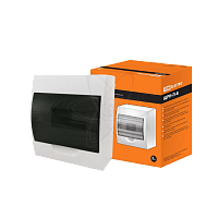 Бокс ЩРН-П-8 модулей навесной пластик