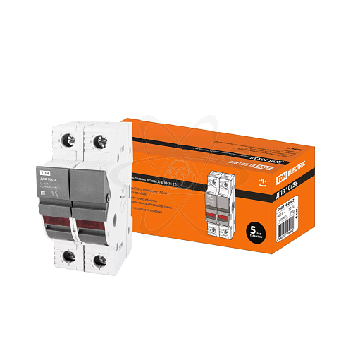 Держатель плавких вставок ДПВ 10х38 2П