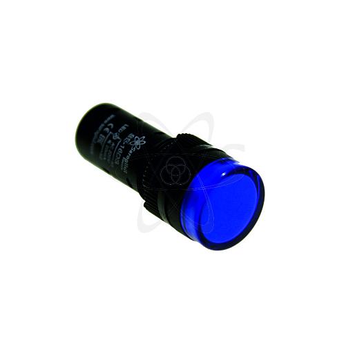 Лампа SB-16DS (LED) матрица  синий   (B) 230В