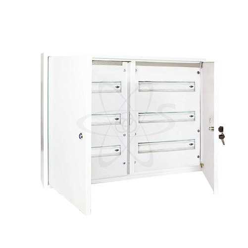 Корпус металлич. ЩРН-72 (540х600х120) 2-х дверный TDM