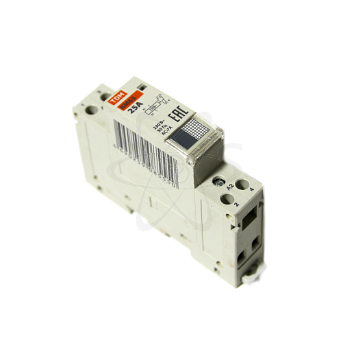 Контактор  модульный КМ63/2-25 1НО 1НЗ