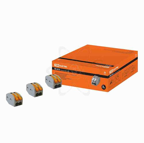 Соединительная клемма 2 входа СК-412 (2,5мм2)