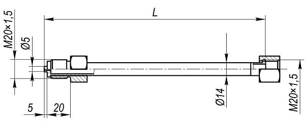 Трубка отводная ТО-П1-2.35
