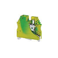 Клеммник AVK 10TK; 10 мм.кв., (земля); 