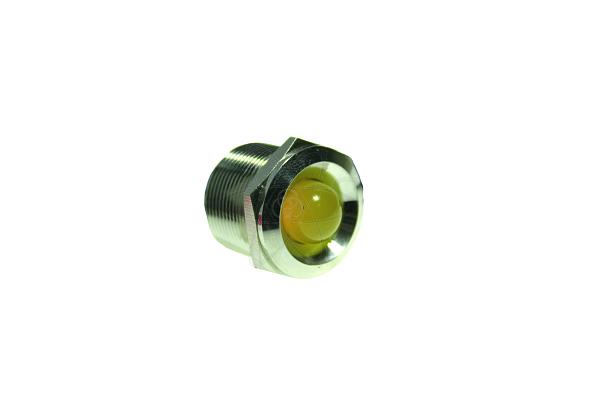 Лампа HBGQ22G-D/N нерж.сталь.LED желтый(Y) 220В-AC/DC